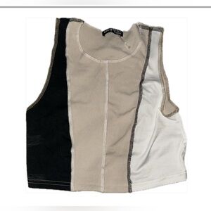 Colorblock Sleeveless Top